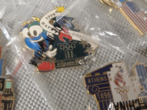 Lote masivo de prendedores olímpicos de Atlanta 1996 más de 180+ prendedores con Blinkie Coca Cola y más - Imagen 19 de 23