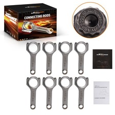 H-beam 6.200 .927 4340 Connecting Rods Kit For Gm Chevy Sbc 305350400