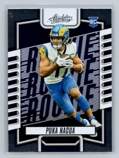 Puka Nacua 2023 Panini Absolute #189 Rookie Los Angeles Rams