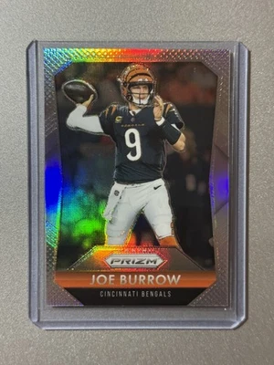 Joe Burrow  Cincinnati Bengals  Panini Prizm NFL 2025  FLASHBACK  SILVER PRIZM - Image 1 of 4