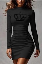 Queen Black Litlle Dress Size 8 Brand New