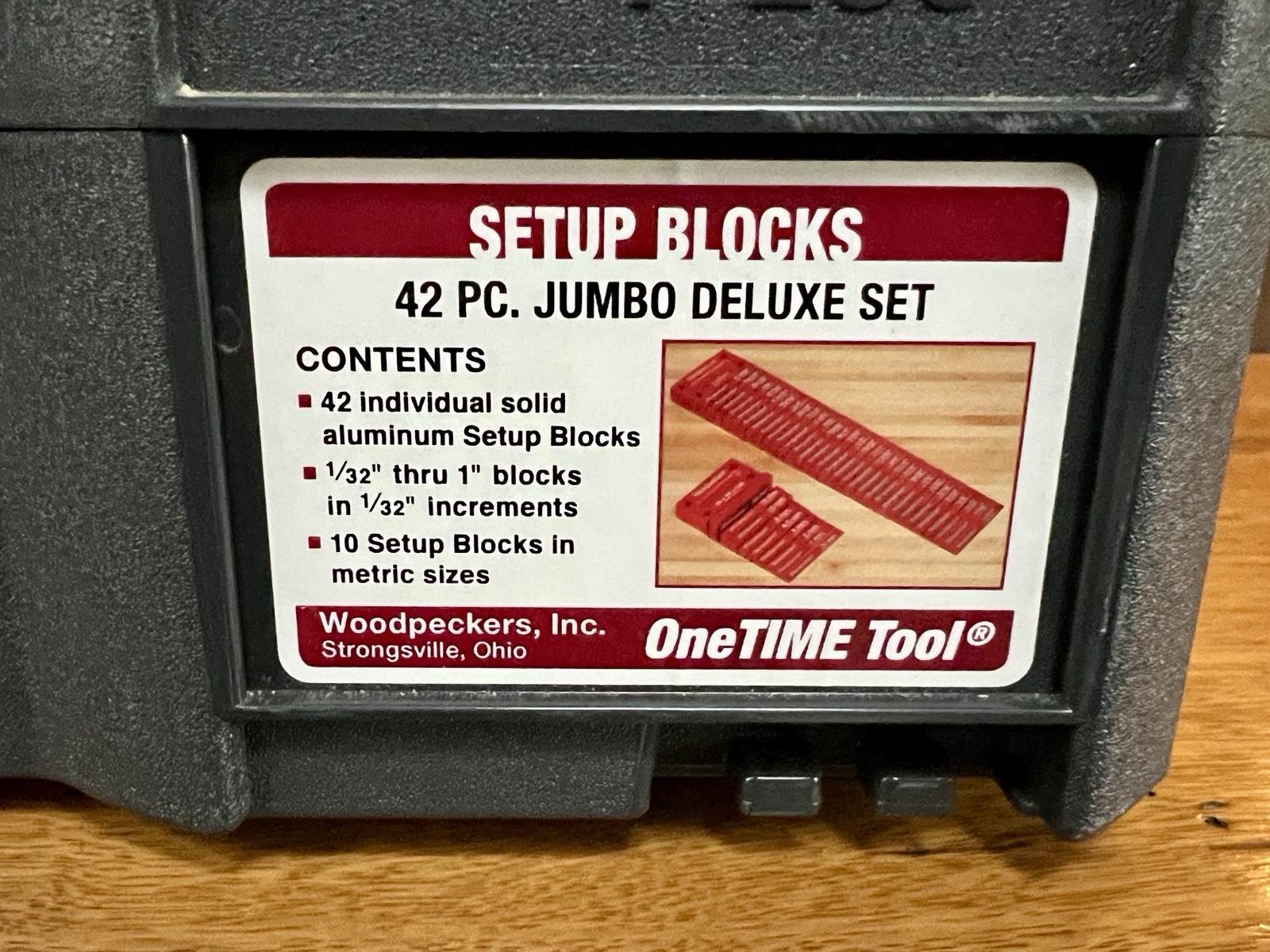 Woodpeckers Set Up Blocks 42 pcs in Systainer Festool