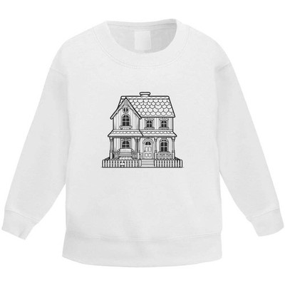 'Cute Dolls House' Kid's Sweatshirt / Sweater / Jumper (KW049901)