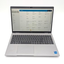 Dell Latitude 5521 Laptop -15.6" Intel Core i7-11850H 8GB RAM 256GB SSD No OS/AC