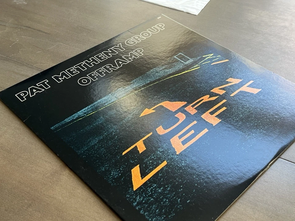 Pat Metheny Group – Offramp – ECM-1-1216 (1982) Jazz Fusion LP EX/EX - Image 3 of 4