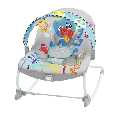 Baby Einstein Ocean Explorers Kick to It Opus Infant Toddler Rocker Seat