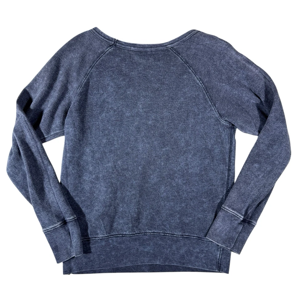 JUICY COUTURE синий длинным рукавом света ворота толстовка женский размер большой - Изображение 2 из 4