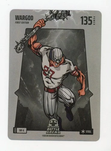 2025 Bo Jackson Battle Arena Alpha WARGOD - Mike Trout SILVER STEEL