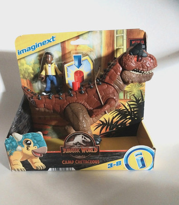 Jurassic World Imaginext Camp Cretaceous Carnotaurus 'Toro' & Darius Figure Set