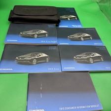 2013 Honda Civic Sedan Owners Manual With Case