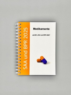 Ringbuch Medikamente Notfallsanitäter Rettungsdienst SAA BPR 202