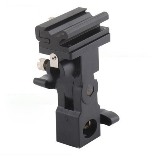 Plastic Flash Bracket Flash Mount Swivel Light Stand Bracket - Picture 5 of 11