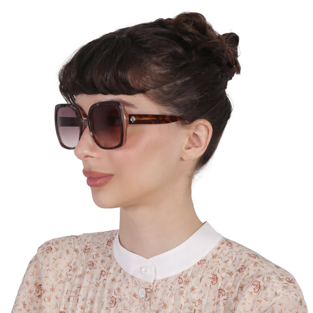 Kate Spade Brown Gradient Square Unisex Sunglasses KIMBER/G/S 0086/HA 56