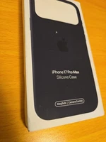 Original Apple Silicone Case for iPhone 17 Pro Max with MagSafe – BLACK OEM