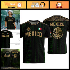 Men's Mexico Soccer Jersey - Authentic Mexican National Team Shirt, Sports Appar