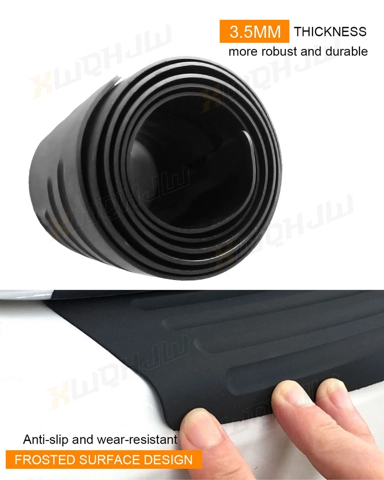 Kit de placa de alféizar protector de parachoques trasero para Toyota Camry Foto 3 de 4