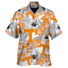 Tennessee Volunteers Hawaiian Shirt Summer Button Up Shirt For Men