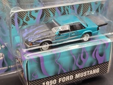 Turbo AWD GreenLight Collectibles 1990 Ford Mustang Fox Body WRAPS