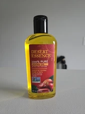 Desert Essence 100% Pure Jojoba Oil For Hair Skin and Scalp 4 fl oz (118 ml) New