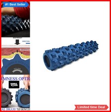 Foam Roller Deep Tissue Massage Roller 22 Inch Textured Bumps Muscle Recovery