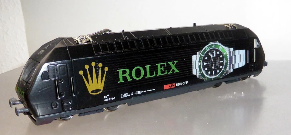 Roco ; Elektrolok Re 4/4 "ROLEX" SBB , ohne OVP /Y491