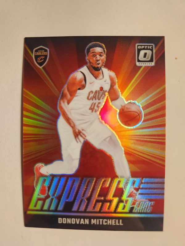 2024-25 Panini Donruss Optic - Express Lane Donovan Mitchell #12 Holo Prizm