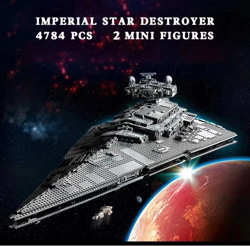 Imperial-style star destroyer 4784pcs| |NO BOX - Image 3 of 4