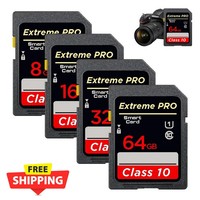 NEW SD Card 8GB 16GB 32GB 64GB 128GB 256GB Class 10 SD Memory Card for Cameras