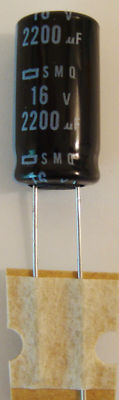NEW SMQ 2200 uf 16 V CAPACITOR 85C ESMQ160ETD222MJ20S 