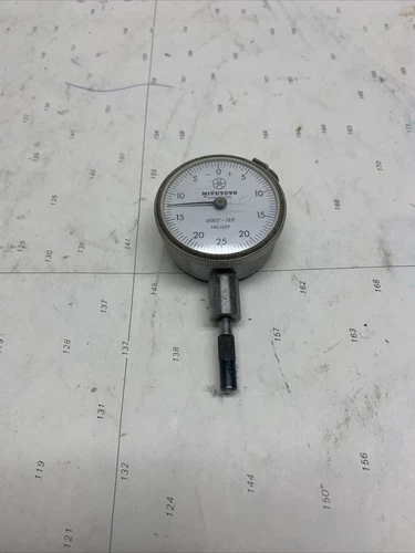 mitutoyo dial indicator no 1507  .0005” .125” travel