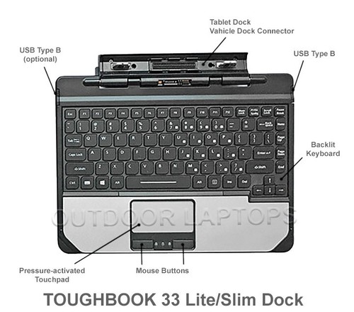Long-Life TOUGHBOOK CF-33 • Core i5 • 8/16GB • SSD • Dual-CAM • 4G/LTE • GPS - Picture 11 of 12