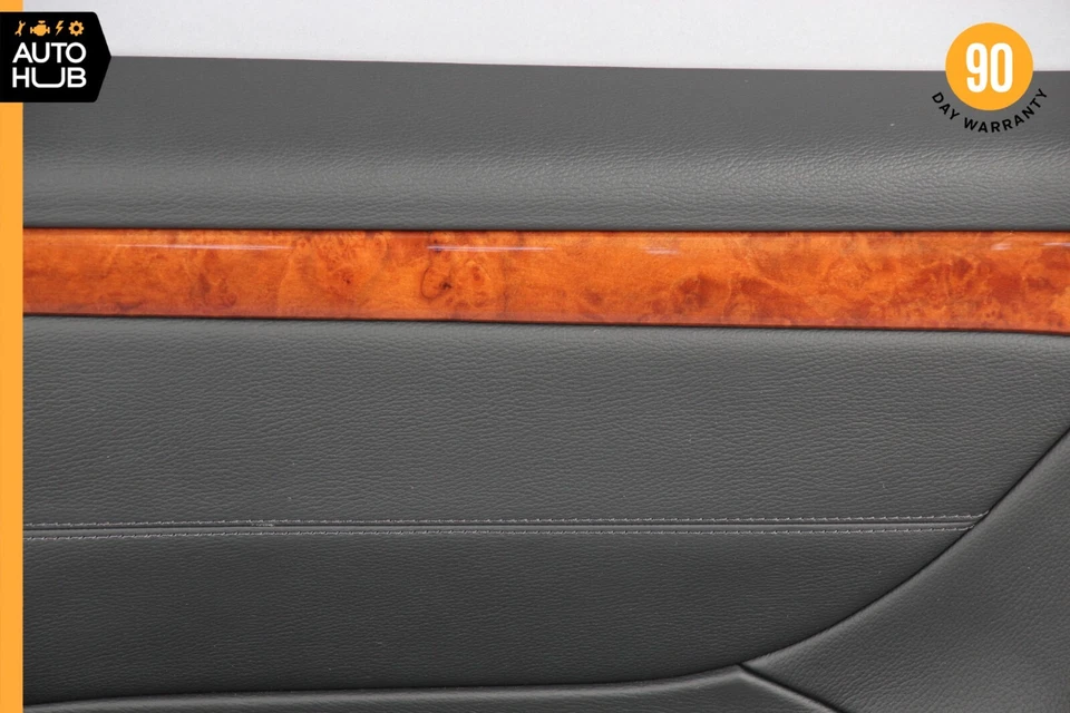 00-06 Panel de puerta interior trasero derecho negro Mercedes W215 CL500 CL55 AMG Foto 3 de 4