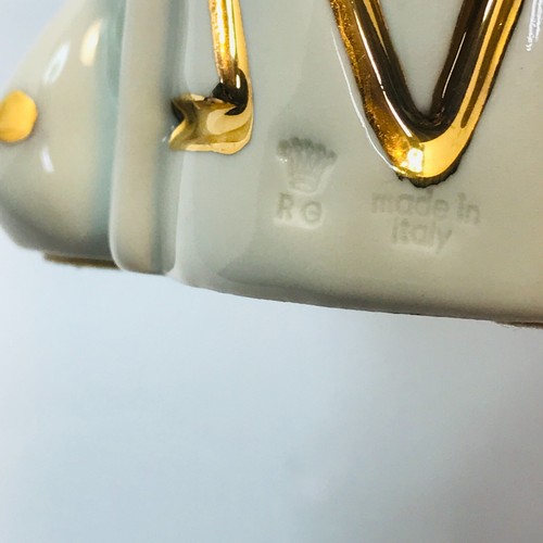 LIMOGES SWAROVSKI CRYSTALS CAPIDIMONTE OGGETTI COLLEZIONE CLOWN FIGURINE ITALY - Picture 7 of 21