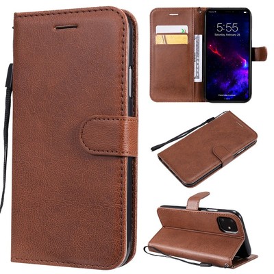 For Huawei Y5P Y6P Y7A Y9A P Smart 2021 Honor 30 50 PU Leather Case Stand Cover