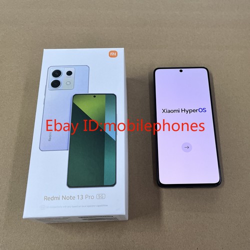 Unlocked Xiaomi Redmi Note 13 Pro 5G 6.67" 200MP 128/256/512GB Android 5100mAh - Afbeelding 24 van 28