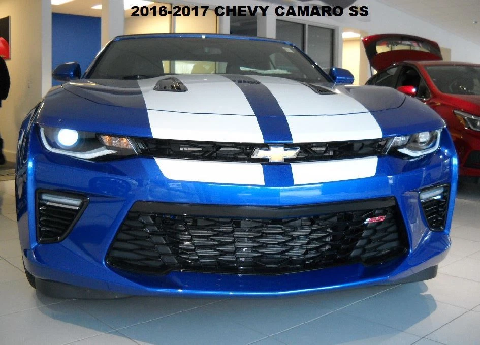 Бюстгальтер-маска переднего конца Lebra подходит для Chevy Chevrolet Camaro SS 2016-2018 годов выпуска - Изображение 2 из 2