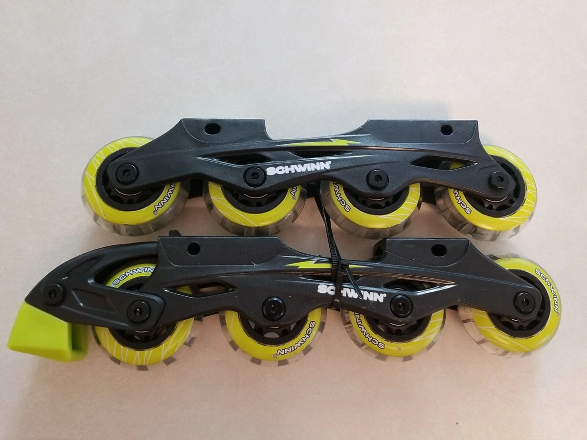 Schwinn Replacement Gel Wheel In Line Skate Set For Switcher