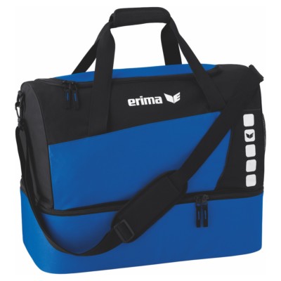 erima Club 5 Line Sporttasche Tasche mit Bodenfach rot blau grün gelb orange