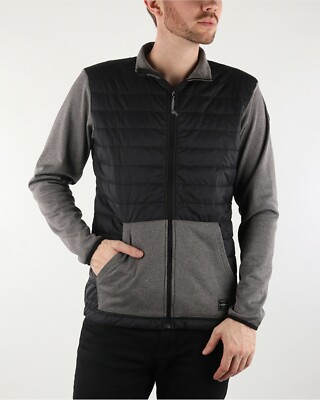 O'Neill X-Kinetic Full Zip Grey Padded Jacket Size M