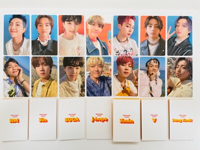 BTS Butter Official Photocard Cream ver Peach ver Photocard