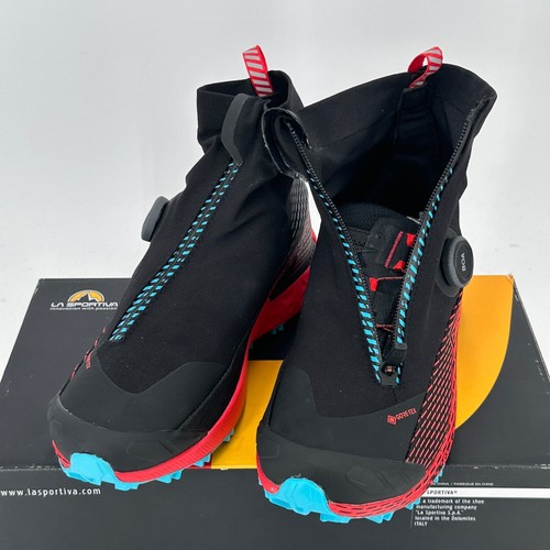 La Sportiva Women's Cyklon Cross GTX Trail Running Shoes sz 7.5 EU 38.5 Black/Hi - Picture 6 of 7