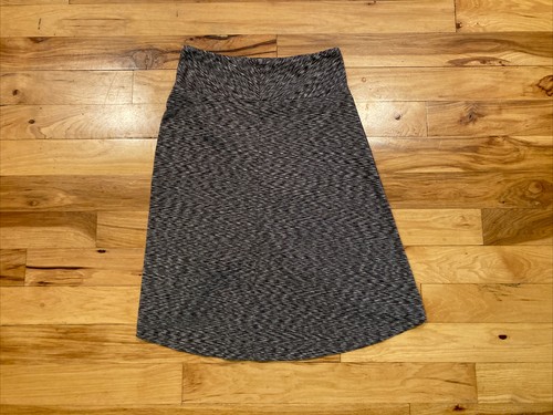 North Face Womens Size Small Skirt Active Wear High Low Hem Heathered Charcoal - Picture 6 of 12