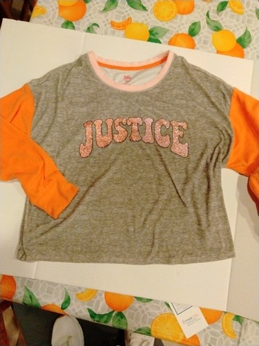 girls pajamas size xl. Justice sleep wear. Top is long sleeve shirt and botto. - Picture 13 of 22