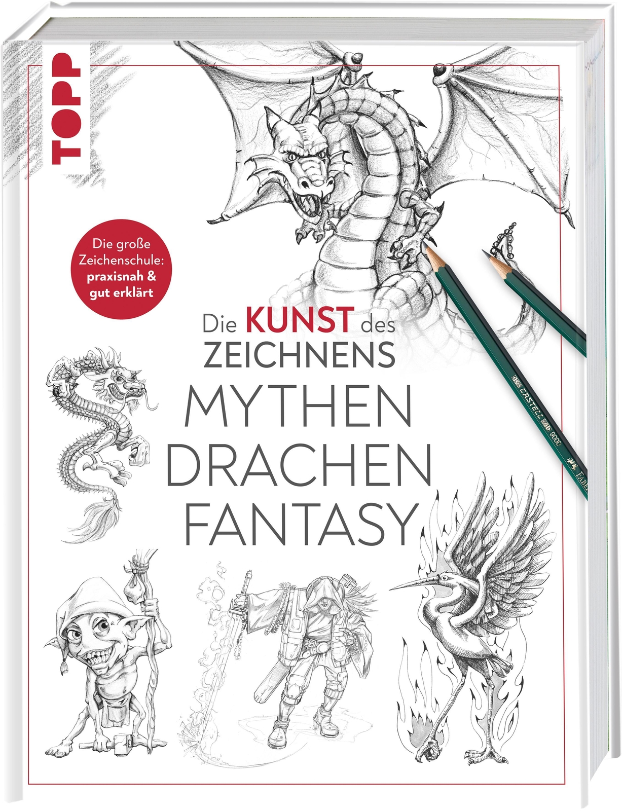 Thumbnail - Die Kunst Des Zeichnens - Mythen, Drachen, Fantasy Frechverlag
