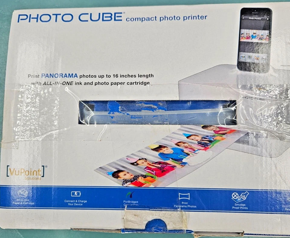 VuPoint Solutions IP-P10-VP Photo Cube Color Ink Printer. Parts only - Image 4 of 4