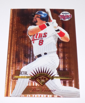 プロ野球カードゲームセット 1994-1997 1997 Leaf Fractal Matrix Bronze Ron Coomer Baseball Card #159 | eBay