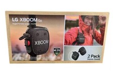 NEW 2 Pack LG XBOOM XG2 Rugged Portable Bluetooth Speaker with 10-Hour Battery