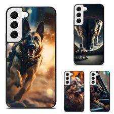 battle dog tactical TPU Phone Case For Samsung Galaxy Z Fold Flip 3 4 5 6