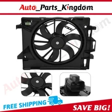 Radiator Cooling Fan Assembly For 2008-2016 Chrysler Town & Country 3.6L
