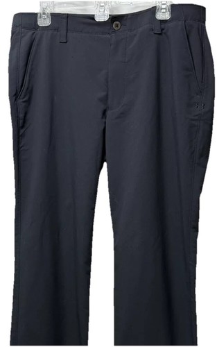 Under Armour Pants Men 36x34 Black Golf Performance Stretch Tech Chino 1248089 - Picture 4 of 13